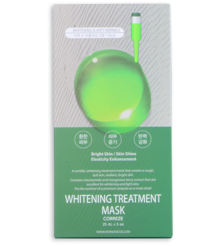 Correze whitening treatment mask
